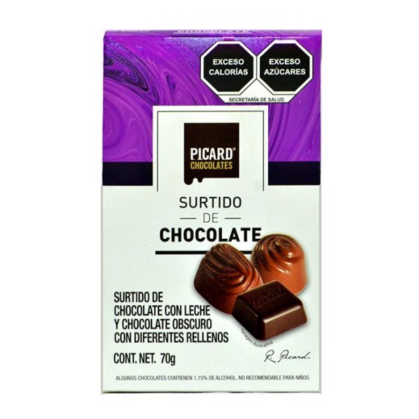 Picard 70gr Surtido Chocolates