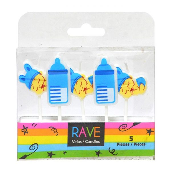 Alegria Vela Baby Azul Cnd00000023Be 5Pz
