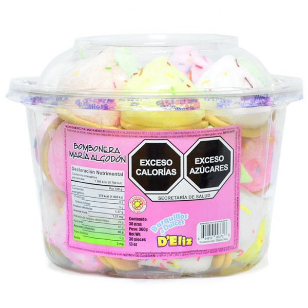 Deliz Bombonera Galleta Marialgodon