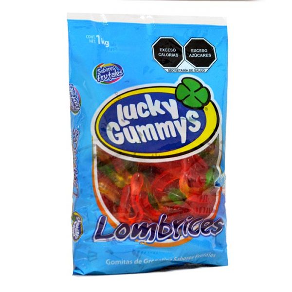 Lucky Gummys 1Kg Lombrices - Imagen 2