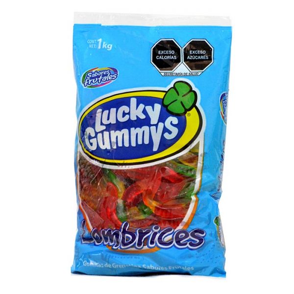 Lucky Gummys 1Kg Lombrices - Imagen 3