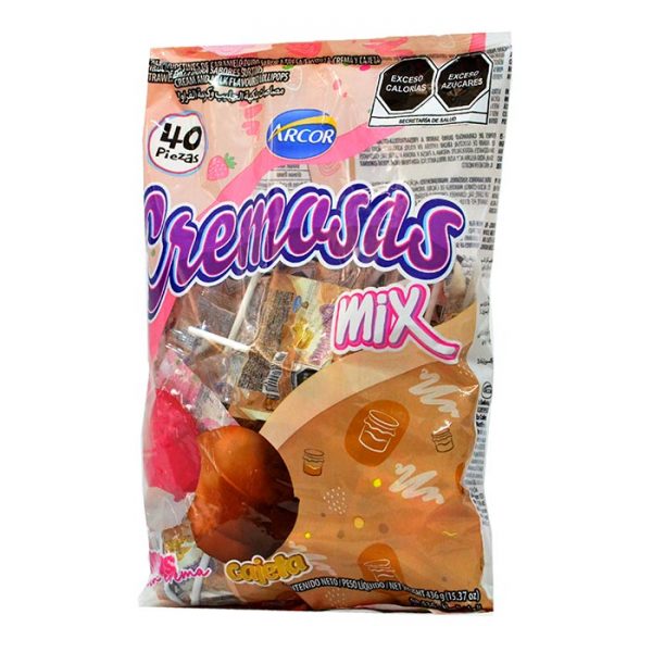 Arcor Mister Pops Cremosas Mix - Imagen 3