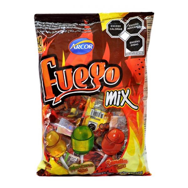 Arcor Mister Pops Fuego Mix