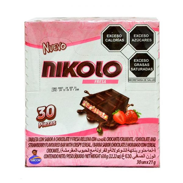 Arcor Nikolo 21gr Fresa