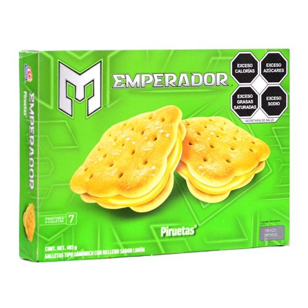 Gamesa Emperador 403gr Pirueta - Imagen 2