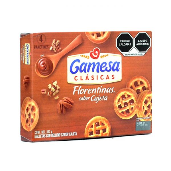 Gamesa Florentinas Cajeta 332gr - Imagen 2