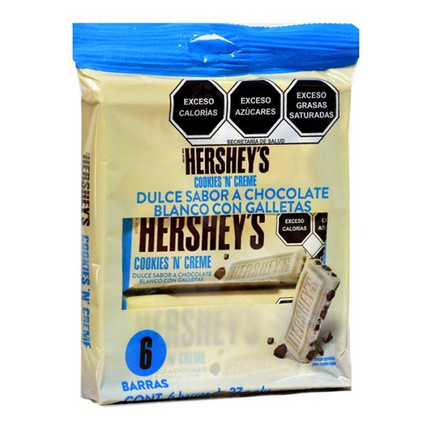 Hersheys Barra 27gr Cookiesncreme - Imagen 2