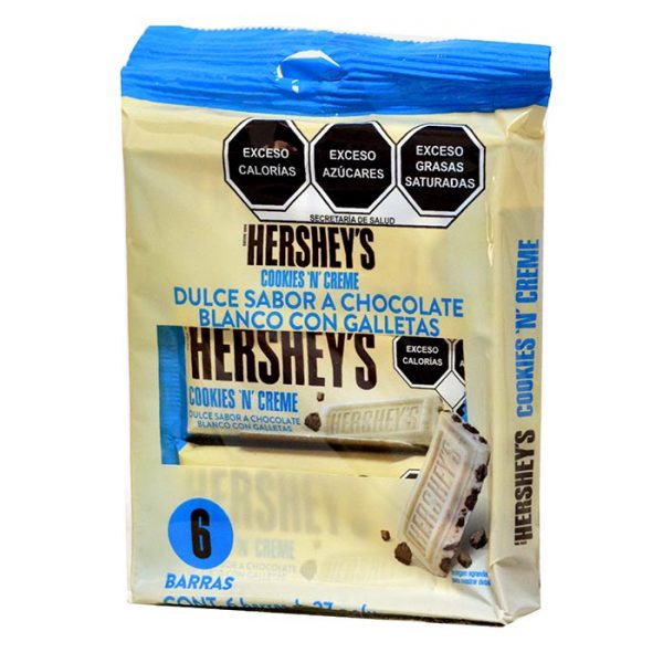 Hersheys Barra 27gr Cookiesncreme - Imagen 3