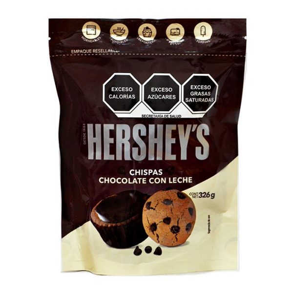 Hersheys Chispas Leche 326gr