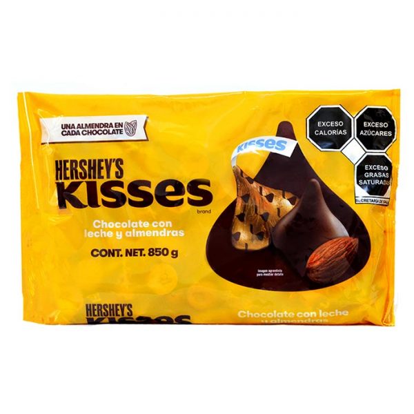 Hersheys Kisses Almendra 850gr