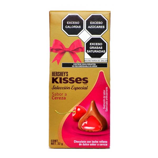 Hersheys Kisses Selespecial 32gr Cereza