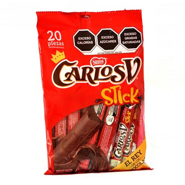 Nestle Carlos V Stick 180gr Chocolat - Imagen 2