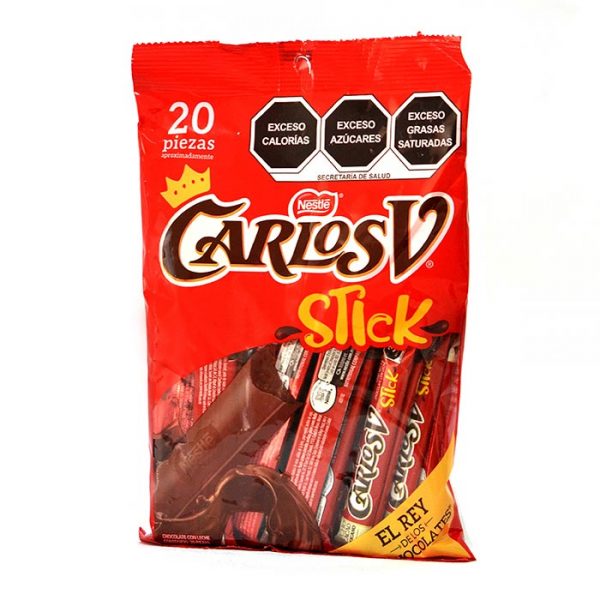 Nestle Carlos V Stick 180gr Chocolat - Imagen 3