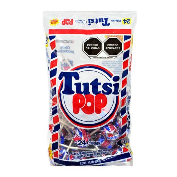 Tutsi Chupa Pop Cereza 24