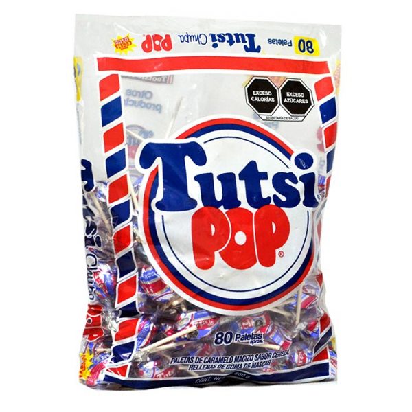 Tutsi Chupa Pop Cereza 80 - Imagen 2