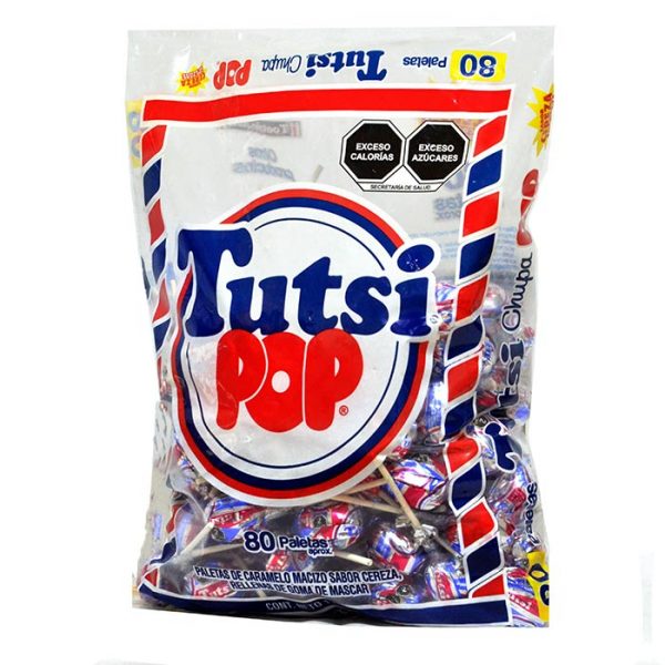 Tutsi Chupa Pop Cereza 80 - Imagen 3