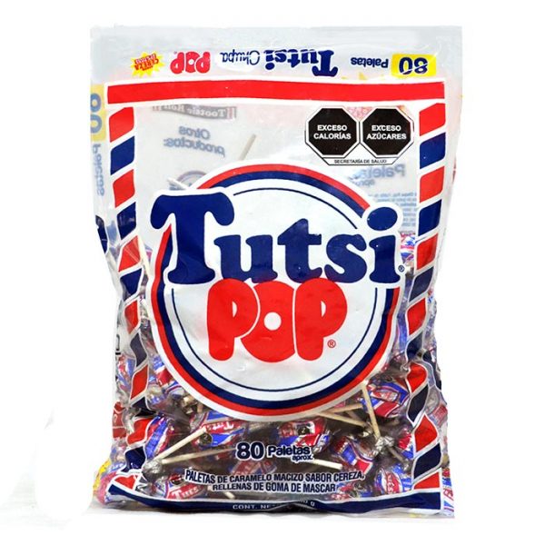 Tutsi Chupa Pop Cereza 80