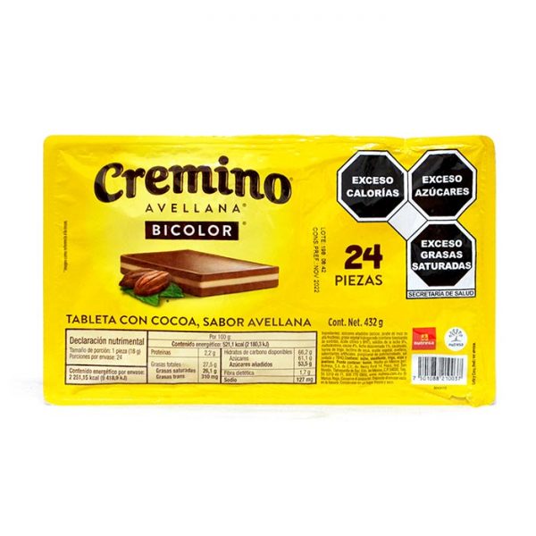 Nutresa Cremino Bicolore 24