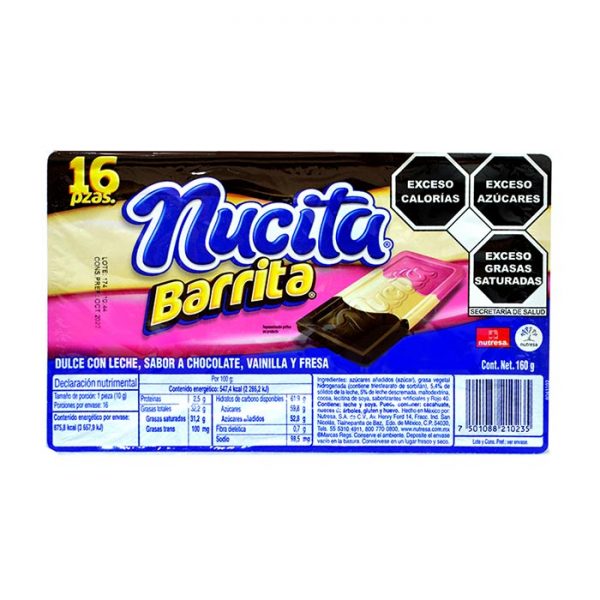Nutresa Nucita Barrita