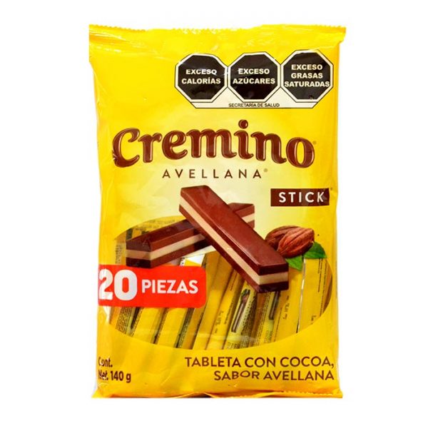 Nutresa Cremino Stick Bicolor 140gr