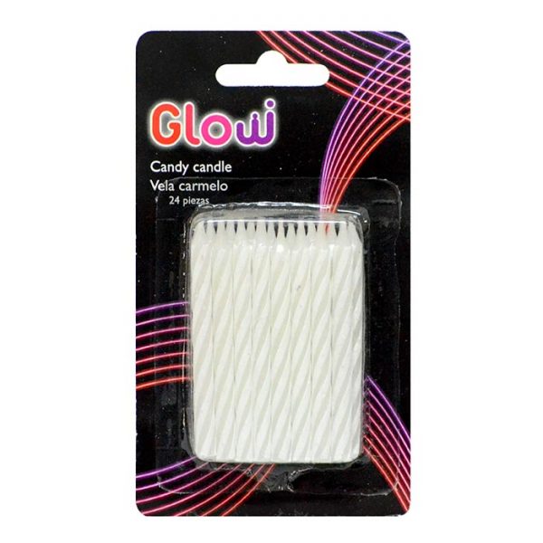 Alegria Vela Glow Caramelo Blanc Rosa