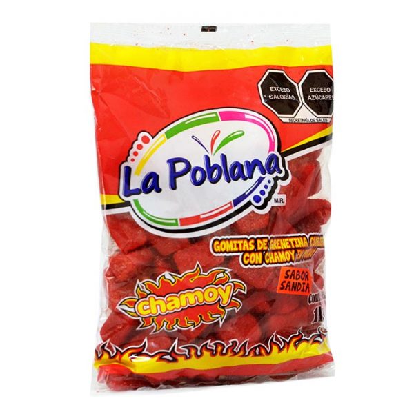 La Poblana Goma Sandia Chamoy 1kg - Imagen 2