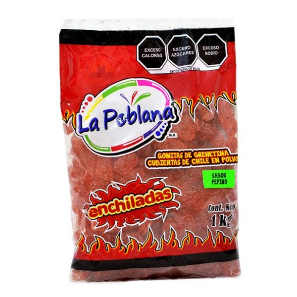 La Poblana Goma Picosito Pepino 1kg - Imagen 2