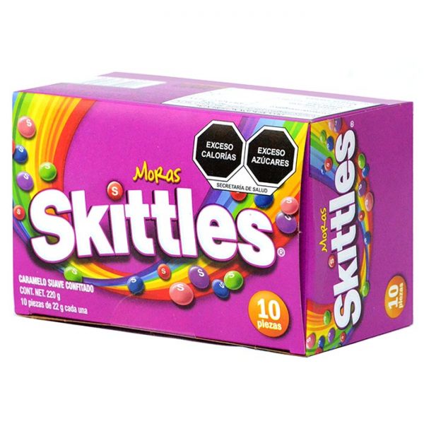 Lucas Skittles Mora 220gr - Imagen 3