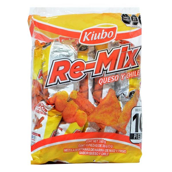 Chechi Kiubo Remix Queso Chile 42gr - Imagen 2