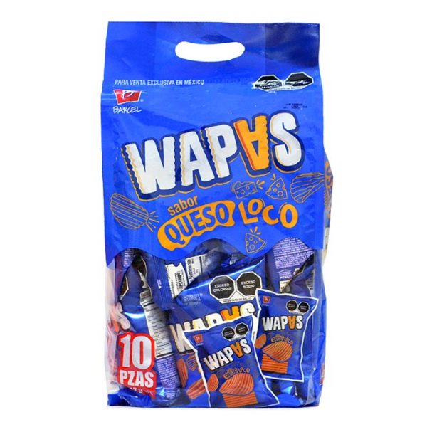 Barcel Wapas Queso 420gr