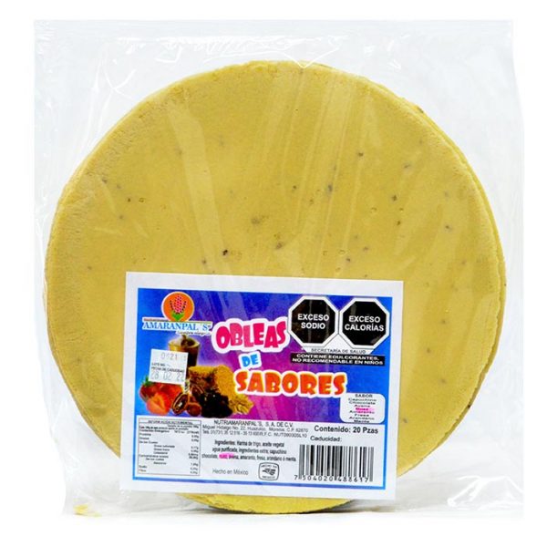 Amaranpals Oblea Grande Sabores 2