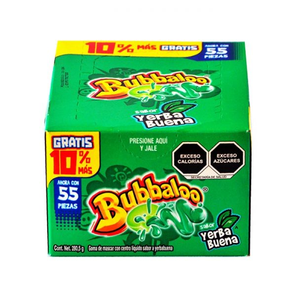 Adams Bubbaloo 50+5 Yerba