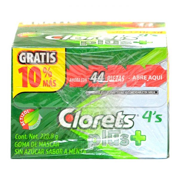 Adams Clorets Plus 4S 44