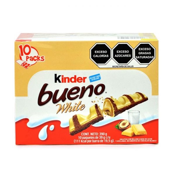 Kinder Bueno T-10 White