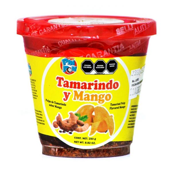 Pinpon Vaso Tamarindo Mango 250gr